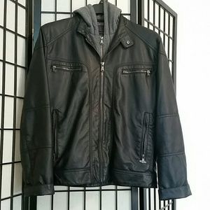 Men's leather jacket